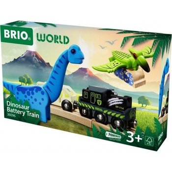 Brio 36096 Dinosauří vlak na baterie