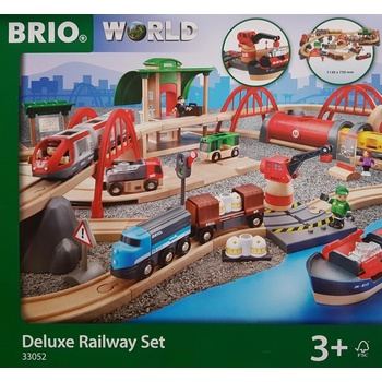 Brio Vláčkodráha Deluxe se zvuky a světly v boxu