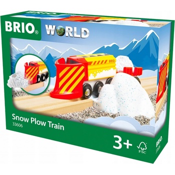 Brio WORLD 33606 Vlak se sněhovým pluhem
