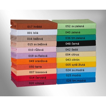 Brotex froté prostěradlo tmavě fialové 80x200