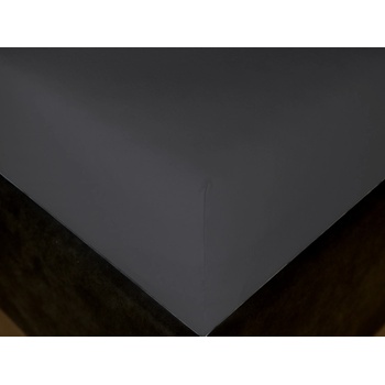 Brotex Jersey prostěradlo Exclusive antracit 120x200