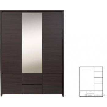 BRW Kaspian SZF5D2S Wenge