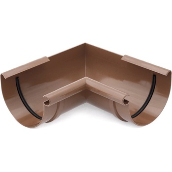 Bryza Roh žlabu vnitřní Ø 150 mm plast RAL 8017 hnědý