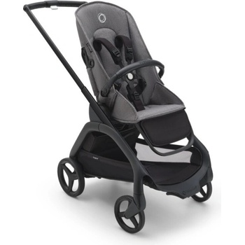 Bugaboo Dragonfly základní set Black/Grey Melange pěnová kola 2023