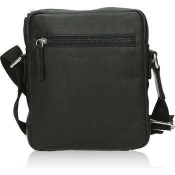 Bugatti pánská kožená crossbody taška černá