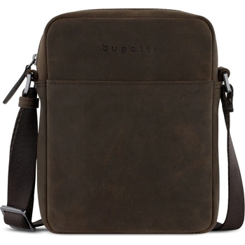 Bugatti pánská kožená taška hnědá