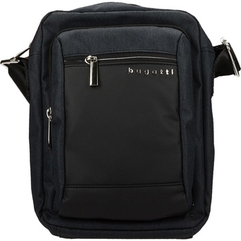 Bugatti pánská stylová crossbody kabelka tmavošedá