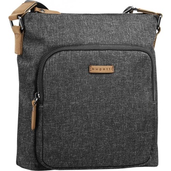 Bugatti taška na doklady přes rameno Luce 49650049 melírovaná šedá