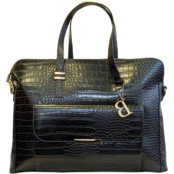 Bulaggi pracovní kabelka kroko černá 30426.10 black