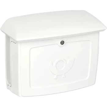 Burg Wächter Poštovní schránka Malmö, 420 × 330 × 170 mm, plast, bílá 889W