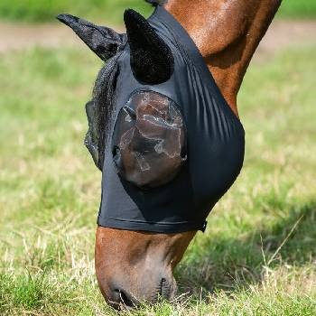 BUSSE Maska proti hmyzu s ochranou uší Twin Fit Flexi černá