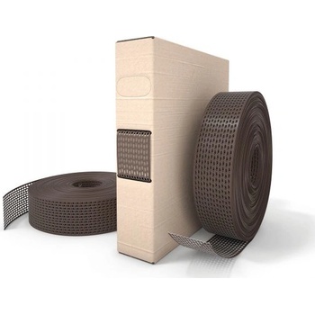 BWK Ochranný větrací pás okapní PVC 100 mm x 60 m hnědý