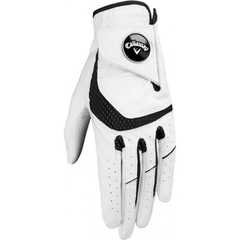 Callaway SynTech Mens Golf Glove Bílá Levá L