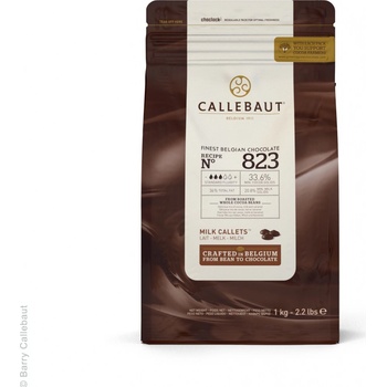 Callebaut 823 mléčná čokoláda 33,6% 1 kg