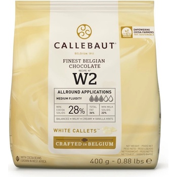 Callebaut Pravá bílá čokoláda 28% 400 g