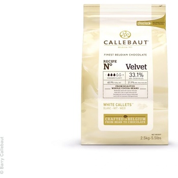 Callebaut Velvet 32% Bílá čokoláda 1 kg