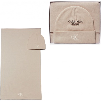 Calvin Klein dámská sada čepice a šála K60K612666PCJ