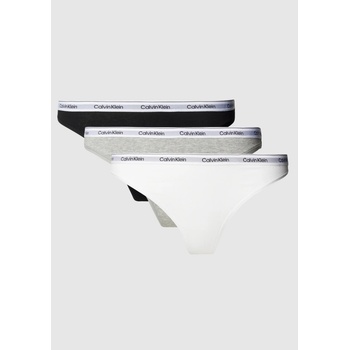 Calvin Klein Dámská tanga QD5209E MPI 3PACK Dle obrázku