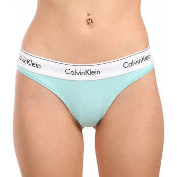 Calvin Klein Dámská tanga zelená (F3786E-VOG)
