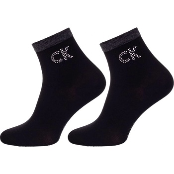 Calvin Klein dámské ponožky Wms Sock 1-Pack Big Crystal Logo