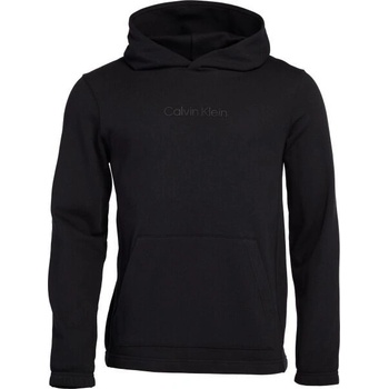 Calvin Klein ESSENTIALS PW hoodie mikina černá