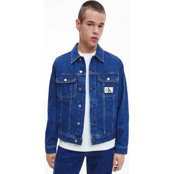 Calvin Klein Jeans jeansová bunda J30J321267 modrá