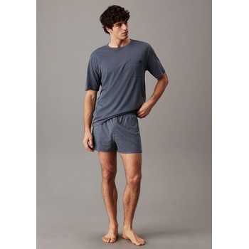 Calvin Klein NM2662 pánské pyžamo krátké petrolejové