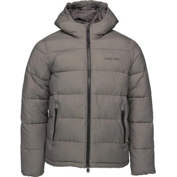 Calvin Klein Padded Jacket šedá