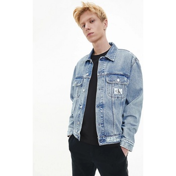 Calvin Klein pánská džínová bunda modrá