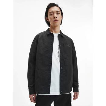 Calvin Klein pánská košilová bunda černá