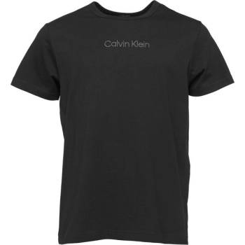 Calvin Klein pánské pyžamové triko kr.rukáv s nápisem černé
