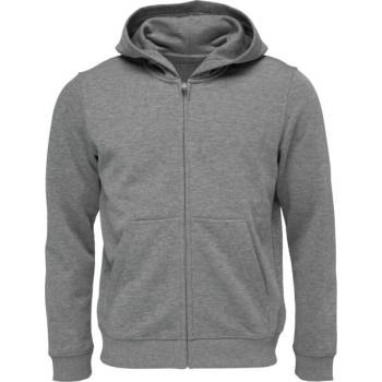 Calvin Klein PW full zip hoodie mikina šedá