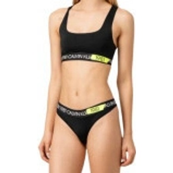 Calvin Klein set podprsenka a tanga QF5667E 001 černé