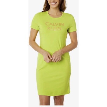 Calvin Klein sportovní tričkové šaty CD2A2138 zelené