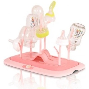 Cangaroo stojan na sušení láhví růžová