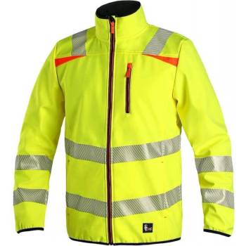 Canis CXS CHESTER Bunda výstražná oboustranná žluto-modrá