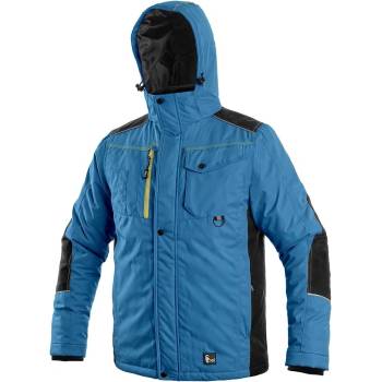 Canis CXS Pánská zateplená bunda BALTIMORE azurově modrá