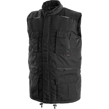 Canis CXS Pánská zimní vesta Ohio černá