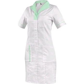 Canis CXS Šaty CXS BELLA dámské bílé se zelenými doplňky