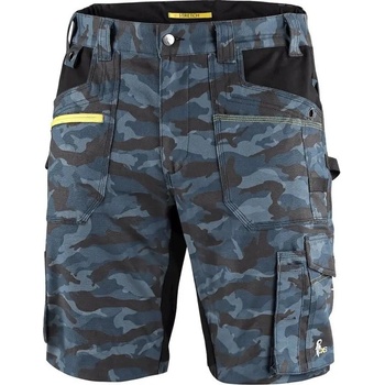 Canis CXS Stretch Pánské kalhoty s laclem bílá