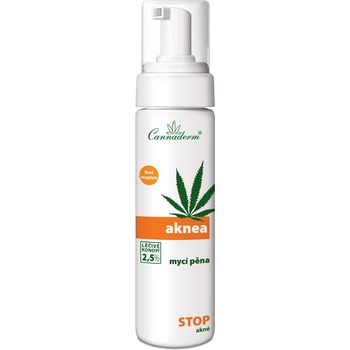 Cannaderm Aknea mycí pěna 180 ml