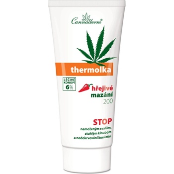 Cannaderm Thermolka hřejivé mazání 200 ml