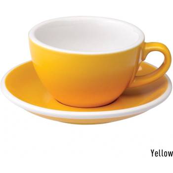 Cappuccino šálek s podšálkem Loveramics Egg yellow 200 ml