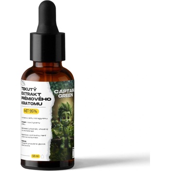 Captain Green tekutý kratom extrakt 50 ml