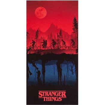 Carbotex 498480 Dětská osuška Stranger Things 70 x 140 cm