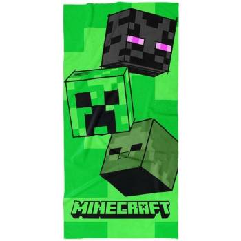 Carbotex dětská osuška Minecraft Mob Head 70 x 140 cm