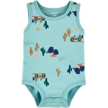 CARTER'S Body bez rukávů Blue Jeep kluk