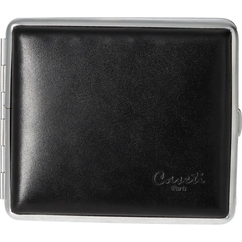 Caseti kožená tabatierka 18 ks černá
