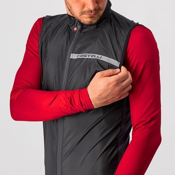Castelli Squadra Stretch light black/dark gray pánské