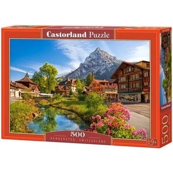 Castorland Kandersteg Švýcarsko 500 dílků